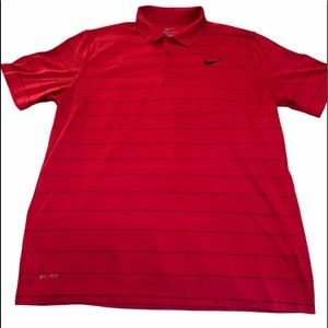 Nike golf polo size large Tiger Woods